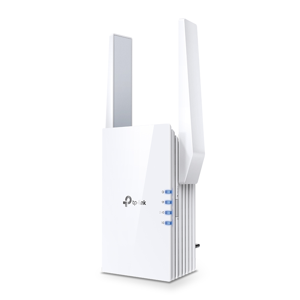 AX1500 Усилитель сигнала Wi-Fi 6
СКОРОСТЬ: до 300 Мбит/с на 2,4 ГГц + до 1201 Мбит/с на 5 ГГц
ХАРАКТЕРИСТИКИ: 2 внешние антенны, 1 гигабитный порт, трёхъядерный процессор Broadcom 1,5 ГГц, 1024-QAM, подключение к настенной розетке
ОСОБЕННОСТИ: приложение