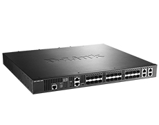 Коммутатор управляемый с 20 портами 10G SFP+ и 4 комбо-портами 10GBase-T/SFP+