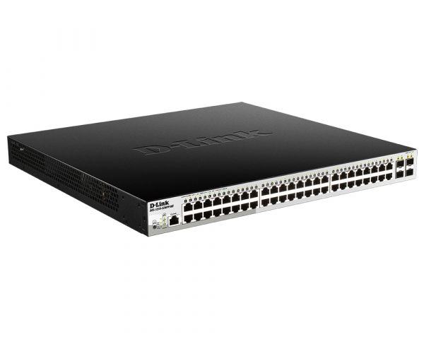 Коммутатор Управляемый  с 48портами10/100/1000Base-Tи 4портами1000Base-X SFP, PoE