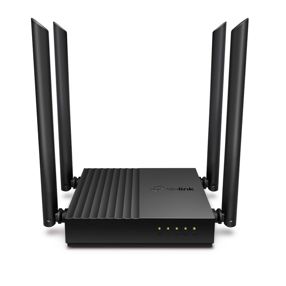 AC1300 Двухдиапазонный Wi-Fi роутер
СКОРОСТЬ: до 400 Мбит/с на 2,4 ГГц + до 867 Мбит/с на 5 ГГц
ХАРАКТЕРИСТИКИ: 4 антенны, 1 гигабитный порт WAN + 4 гигабитных порта LAN ОСОБЕННОСТИ: приложение Tether, WPA3, режим точки доступа, поддержка IPv6, IPTV, Beam