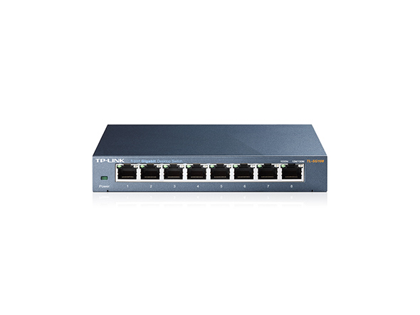 8-портовый гигабитный настольный коммутатор
ПОРТЫ: 8 гигабитных портов RJ45
ХАРАКТЕРИСТИКИ: стальной настольный корпус
ОСОБЕННОСТИ: Plug and Play