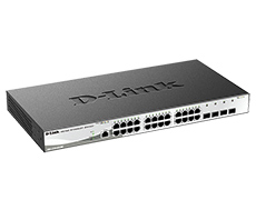 Коммутатор 24 10/100/1000MBPS  порта + 4 10G