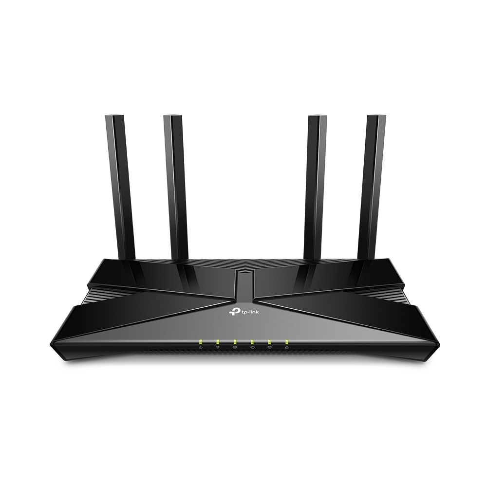 AX1500 Wi Fi 6 роутер
СКОРОСТЬ: до 300 Мбит/с на 2,4 ГГц + до 1201 Мбит/с на 5 ГГц
ХАРАКТЕРИСТИКИ: 4 антенны, трёхъядерный процессор Broadcom 1,5 ГГц, 1 гигабитный порт WAN + 4 гигабитных порта LAN, 1024-QAM, OFDMA
ОСОБЕННОСТИ: приложение Tether, режим то