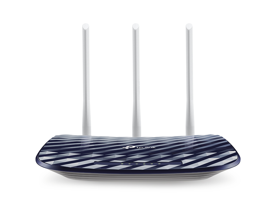 AC750 Двухдиапазонный Wi Fi роутер
СКОРОСТЬ: до 300 Мбит/с на 2,4 ГГц + до 433 Мбит/с на 5 ГГц
ХАРАКТЕРИСТИКИ: 3 антенны, 1 порт WAN 10/100 Мбит/с + 4 порта LAN 10/100 Мбит/с
ОСОБЕННОСТИ: приложение Tether, режимы: роутер/точка доступа/усилитель Wi-Fi сиг