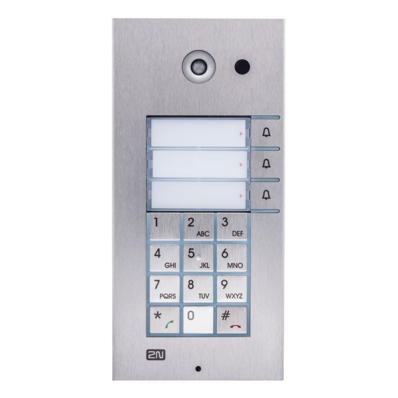 Домофон аналоговый 2N Analog Vario 3 x single button + keypad