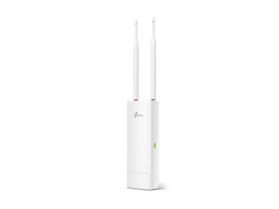 N300 Уличная точка доступа Wi-Fi
ПОРТЫ: 1 порт RJ45 10/100 Мбит/с
СКОРОСТЬ: до 300 Мбит/с на 2,4 ГГц
ОСОБЕННОСТИ: Passive PoE, 2 внешние антенны, всепогодный корпус IP65, балансировка нагрузки, централизованное управление с помощью контроллера Omada SDN,