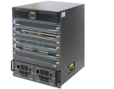 Шасси коммутатора L3, 2 *CPU, 6 слотов для линейных карт