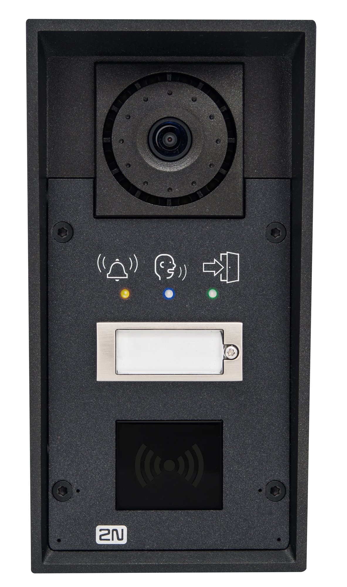 Домофон 2N®IP Force - 1 кнопка вызова, камера, пиктограммы, 10Вт динамик (возможность установки считывателя)