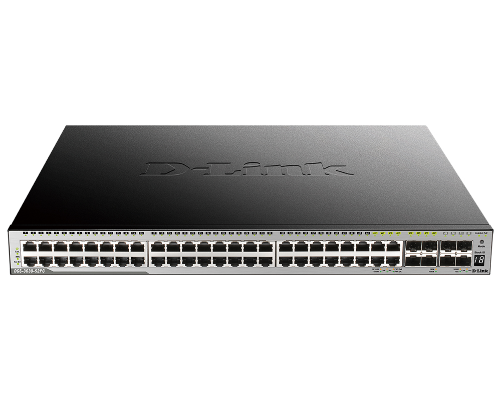Коммутатор L3 управляемый стекируемый