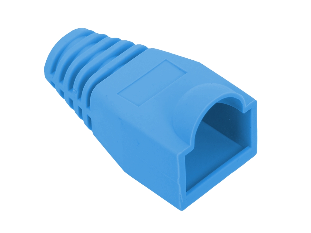 Колпачок защитный для коннектора RJ-45, цвет синий, уп-ка 100 шт.