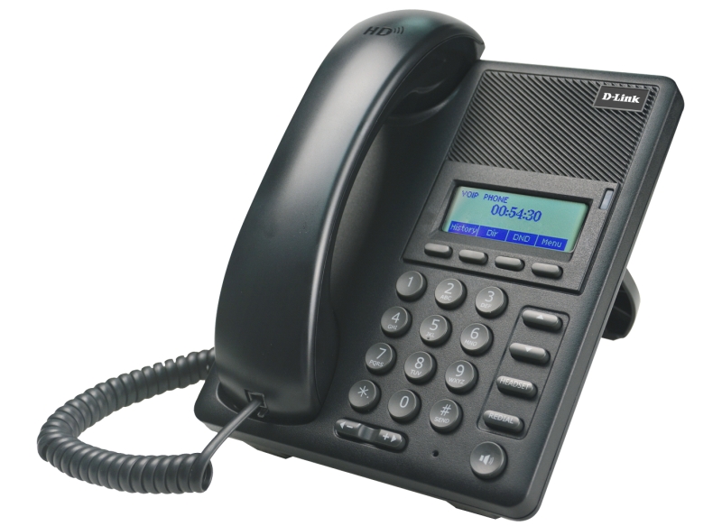 Телефон VoIP  с адаптером питания