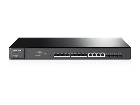 16-портовый10G Smartкоммутатор, 12портов10G Base-T, 4 слота10G SFP+.Статическаямаршрутизация, VLAN на базе тэга, STP/RSTP/MSTP, IGMP V1/V2/V3 Snooping, фильтрация DHCP, 802.1P QoS, ограничениескорости,голосовойVLAN, Port Trunking, LACP,зеркалирование порт