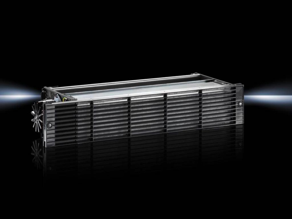 SK 19" Нагнетающий вентилятор, 320 м3/ч, 19" х 88 х 158 мм, 230В