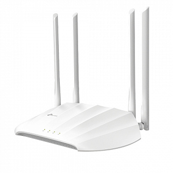 AC1200 Двухдиапазонная Wi-Fi точка доступа
СКОРОСТЬ: до 300 Мбит/с на 2,4 ГГц + до 867 Мбит/с на 5 ГГц
ХАРАКТЕРИСТИКИ: 4 фиксированные антенны, 1 гигабитный порт
ОСОБЕННОСТИ: поддержка Passive PoE, рабочие режимы: точка доступа/клиент/усилитель Wi-Fi сигн