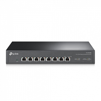 8-портовый коммутатор 10 Гбит/с
ПОРТЫ: 8 портов RJ45 10 Гбит/с
ХАРАКТЕРИСТИКИ: стальной корпус высотой 1U, монтируется в 13-дюймовую стойку
ОСОБЕННОСТИ: Plug and Play
