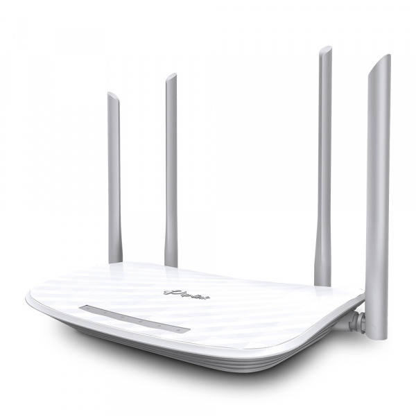 AC1200 Двухдиапазонный Wi Fi роутер
СКОРОСТЬ: до 300 Мбит/с на 2,4 ГГц + до 867 Мбит/с на 5 ГГц
ХАРАКТЕРИСТИКИ: 4 антенны, 1 порт WAN 10/100 Мбит/с + 4 порта LAN 10/100 Мбит/с
ОСОБЕННОСТИ: режимы: роутер/точка доступа/усилитель Wi-Fi сигнала, поддержка IP