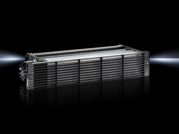 SK 19" Нагнетающий вентилятор, 320 м3/ч, 19" х 88 х 158 мм, 230В