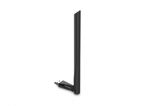 AC650 Wi-Fi USB-адаптер высокого усиления
СКОРОСТЬ: до 200 Мбит/с на 2,4 ГГц + до 433 Мбит/с на 5 ГГц
ХАРАКТЕРИСТИКИ: 1 внешняя антенна высокого усиления, порт USB 2.0