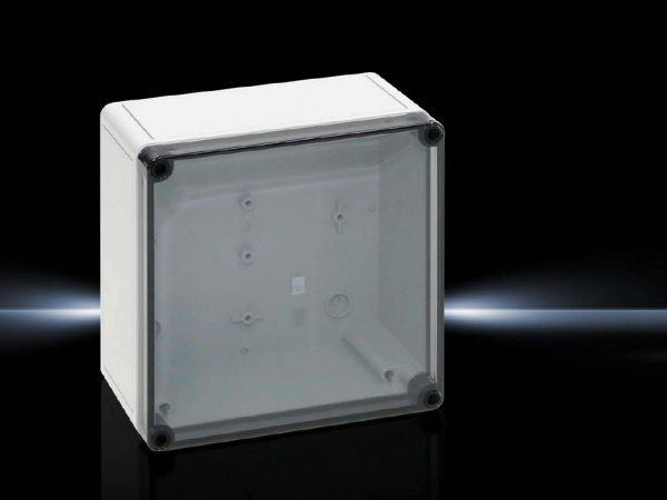 PK Поликарбонатный корпус с прозрачной крышкой 182x180x90мм 1шт
